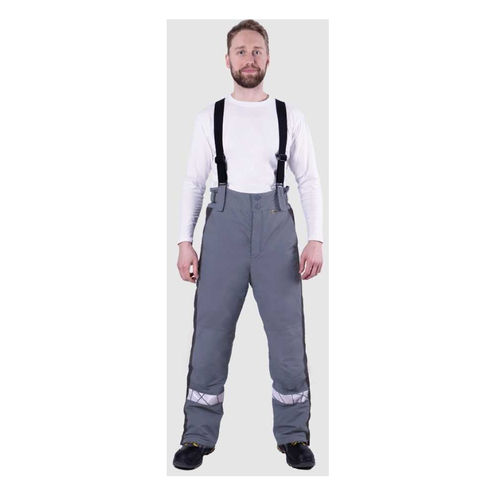 Изображение товара Брюки Iform ХАЙ-ТЕК SAFETY зимние, серый-черный (104-108, 194-200) Брю 217/104/194