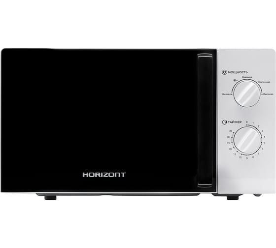 Изображение товара Печь микроволновая Horizont белая, механика, HSM201W
