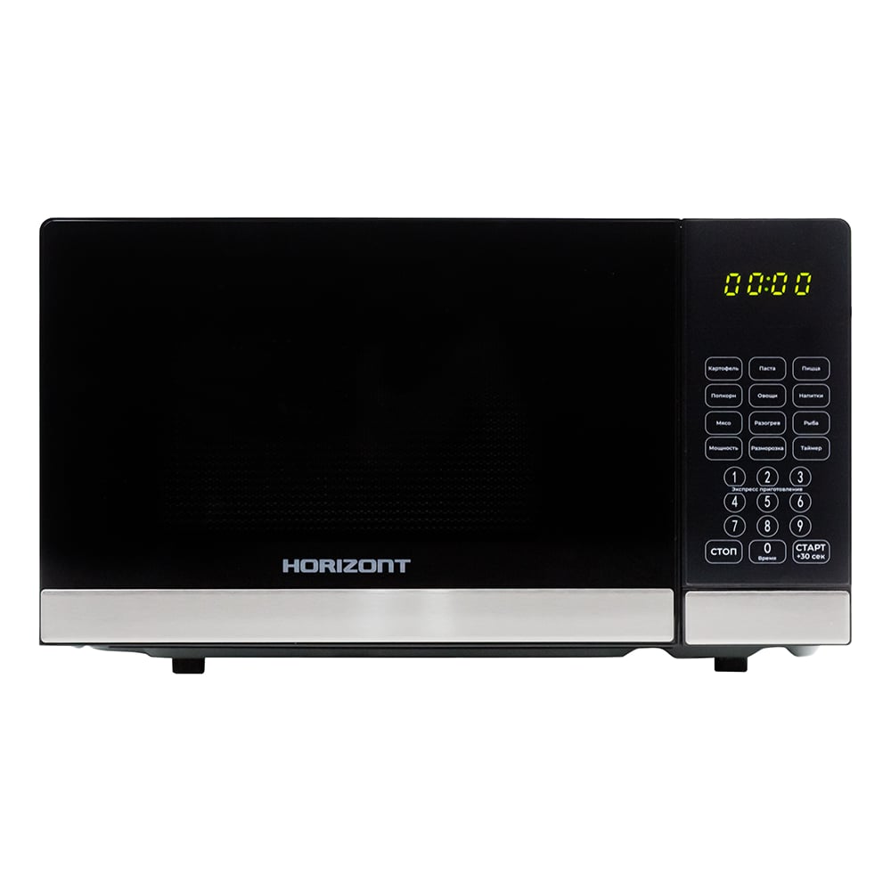 Изображение товара Микроволновая печь Horizont HSD202B черная сенсорная 20 л