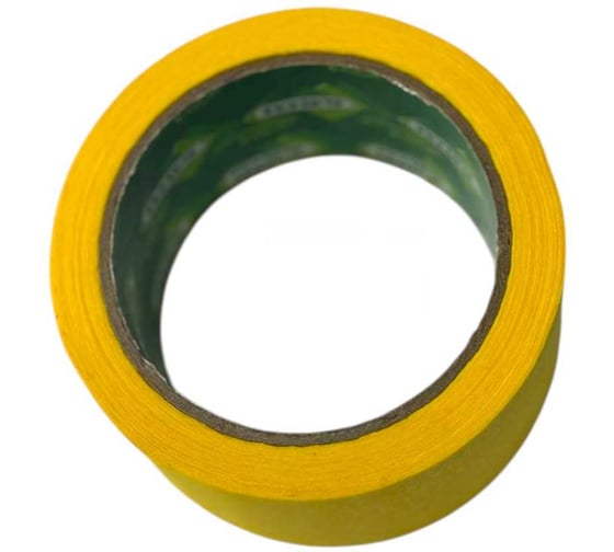 Изображение товара Малярная лента клейкая (скотч бумажный) GAVIAL 50мм х25м, цвет желтый 356