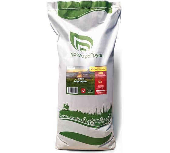 Изображение товара Семена МосАгроГрупп газон Аэродром  20 кг ВИ200006