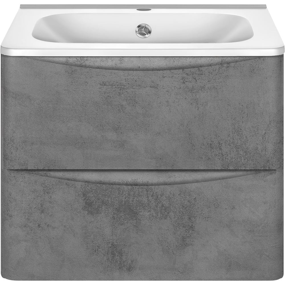 Изображение товара Подвесная база под раковину VINCEA Paola 600 с двумя ящиками мягкое закрытие