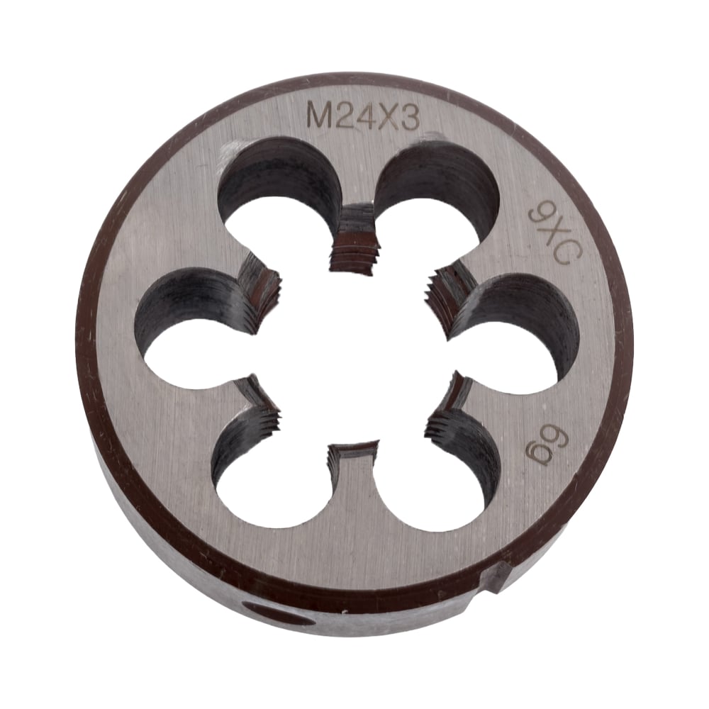 Изображение товара Плашка BROCA М24х3,0 мм BR-1579 для нарезания метрической резьбы из стали 9ХС