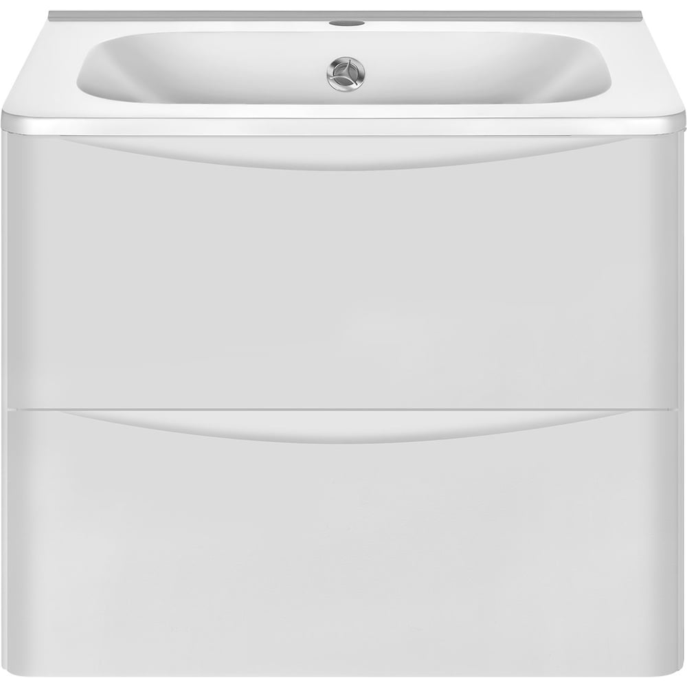 Изображение товара База под раковину VINCEA Paola 600 подвесная 2 ящика soft close белый