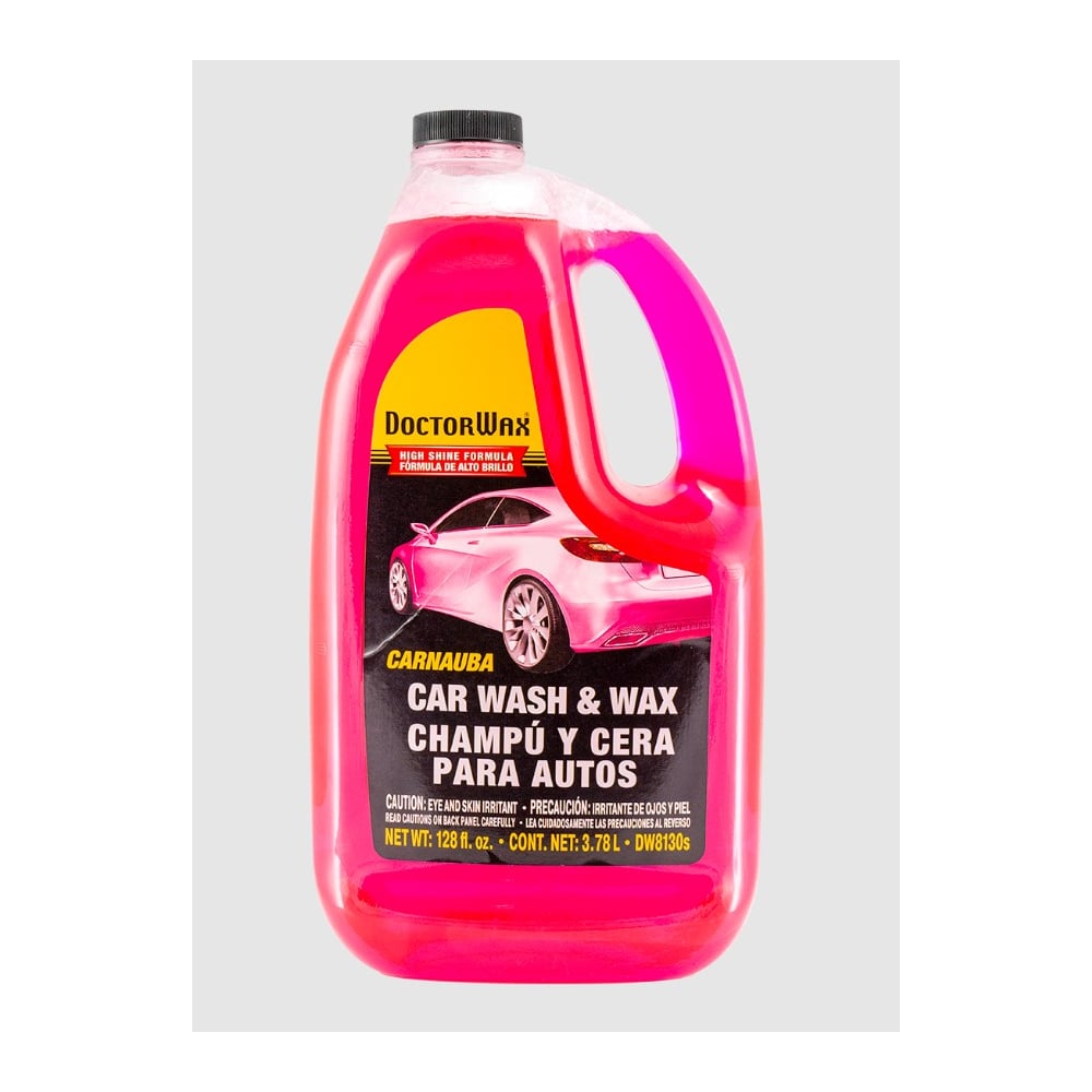 Изображение товара Шампунь с воском DoctorWax DW8130S для ухода за автомобилем 3.78л