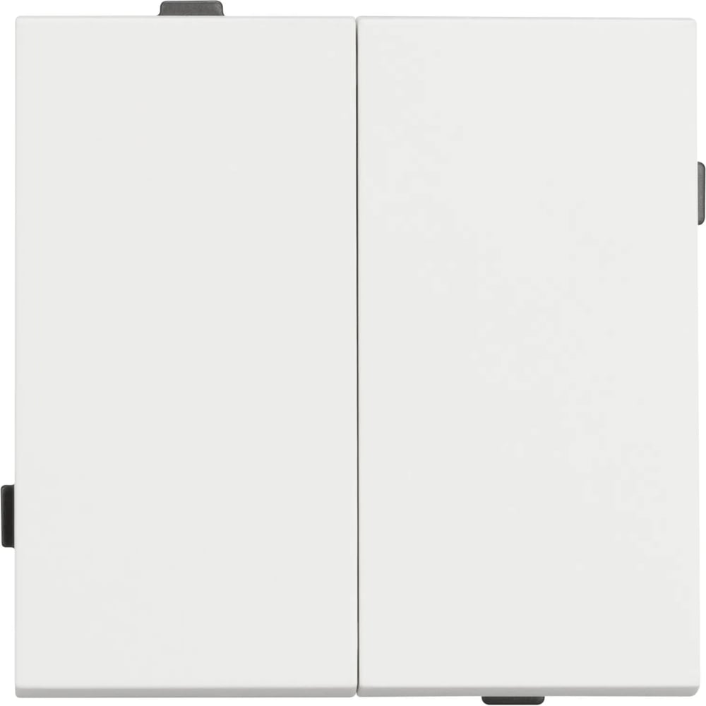 Изображение товара Механизм двухклавишного выключателя Arlight SWT TENDO MK02 SFPL WH