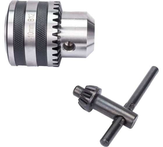 Изображение товара Патрон сверлильный ПС-10 (В12; 1-10 мм; J2110) ИНСТУЛС 00001343030