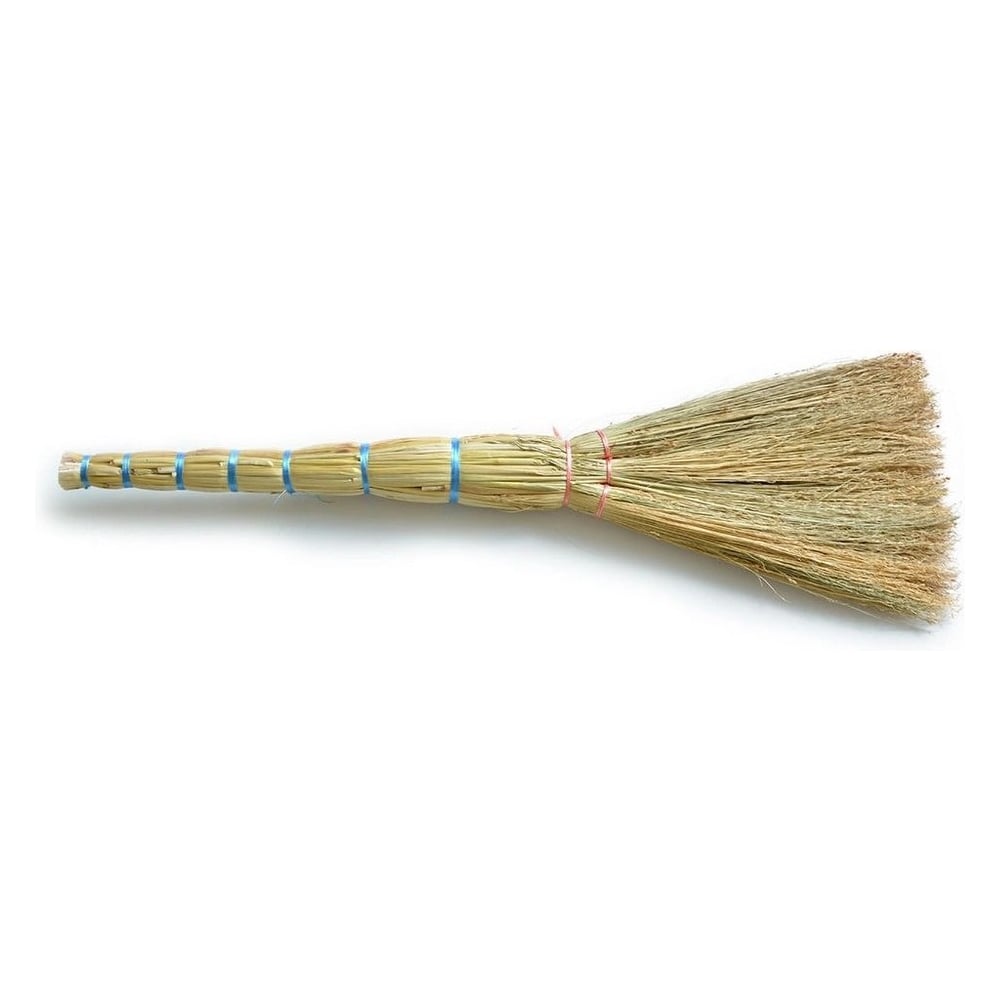 Изображение товара Веник IMPERA 3-ти лучевой из сорго, упаковка 50 штук