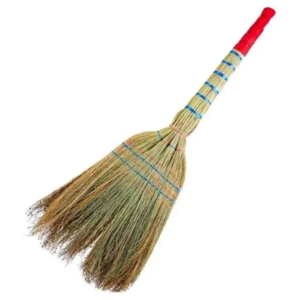 Изображение товара Веник IMPERA 6-и прошивной из сорго упаковка 50 штук