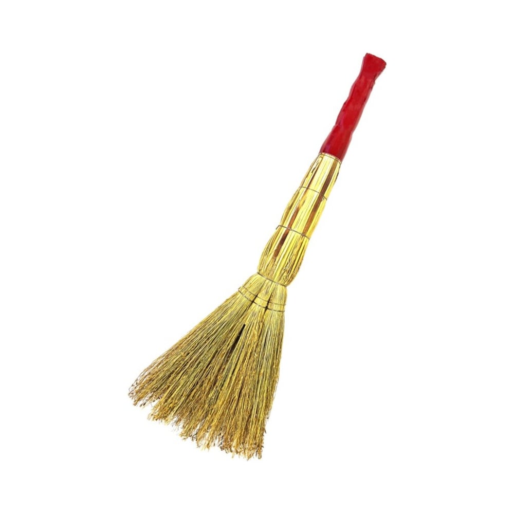 Изображение товара Малый 3-лучевой веник IMPERA из сорго для уборки упаковка 50 штук