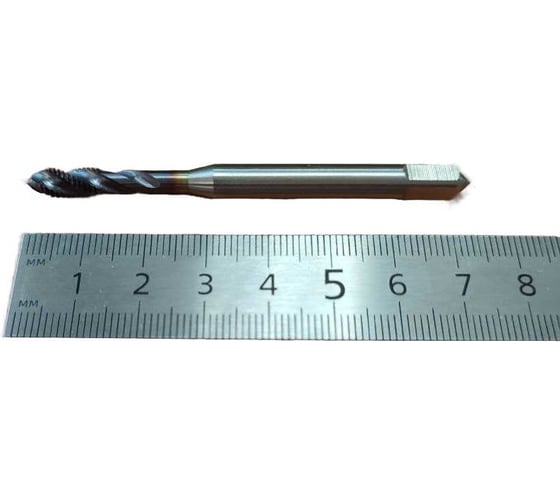 Изображение товара Метчик машинный ИНКО 5х0.8, HSSE TiCN винтовой DIN371 00-00018360