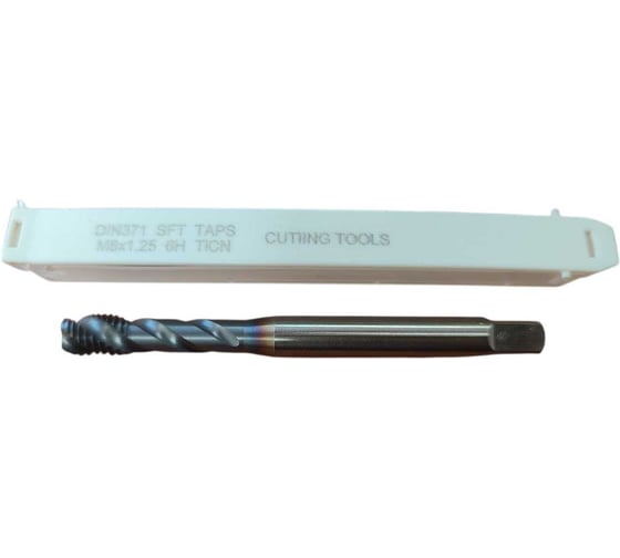 Изображение товара Метчик машинный ИНКО 8х1.25, HSSE TiCN винтовой, DIN371 00-00018362