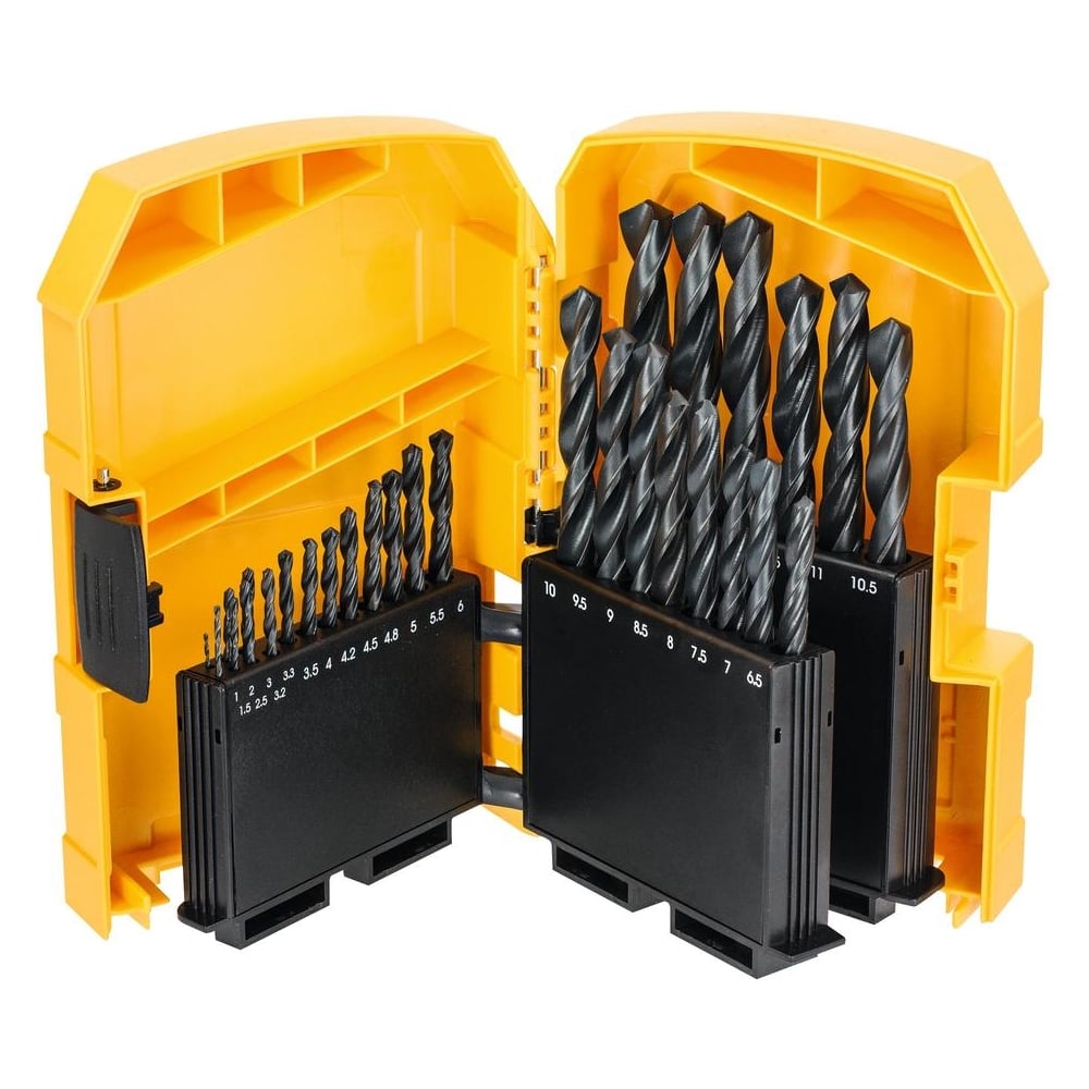 Набор сверл DEWALT DT5930 по металлу, 1-13 мм, 29 шт DT5930-QZ