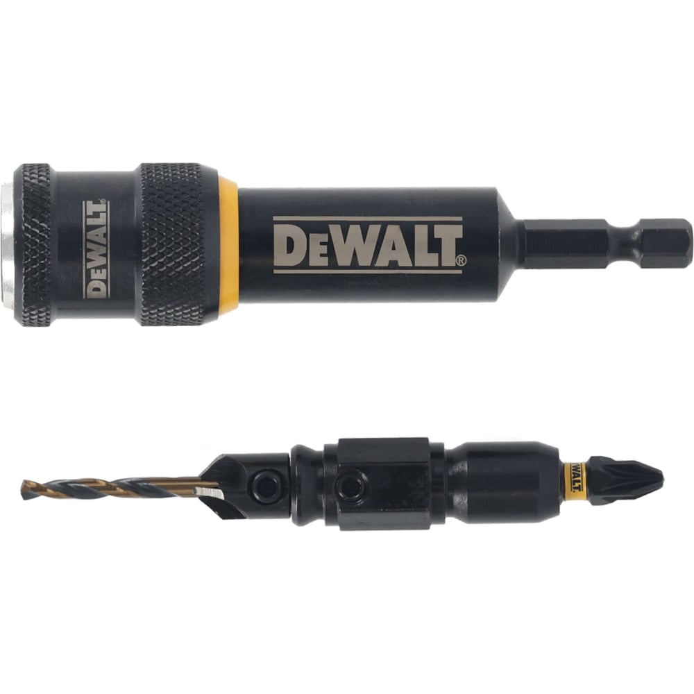 Изображение товара Быстросменный узел DEWALT Flip&Drive с битой PZ2 и зенкером 3.56 мм