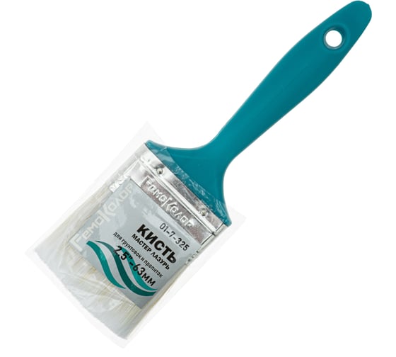 Изображение товара Плоская кисть РемоКолор Гамма Лазурь, 2.5-63 мм, 01-7-325