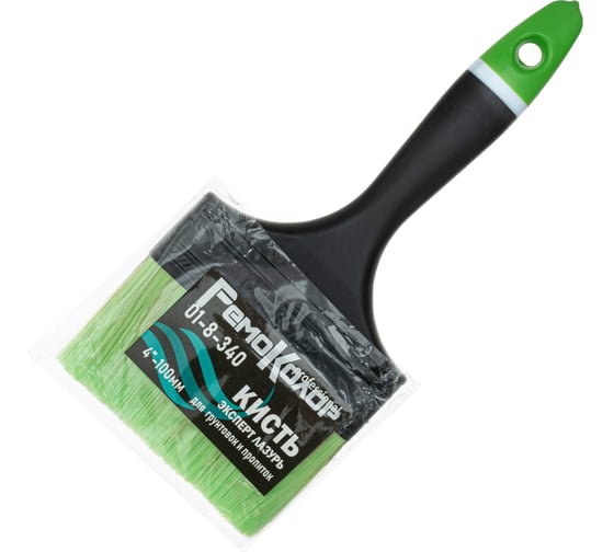 Изображение товара Плоская кисть РемоКолор Олимп Лазурь, 4-100 мм, 01-8-340