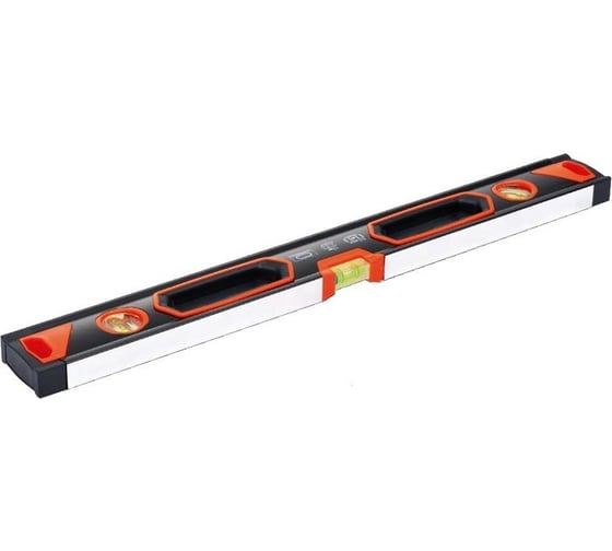 Изображение товара Алюминиевый уровень РемоКолор PRO, двухкомпонентные ручки, 3 глазка, точность 0,5 мм 17-1-508