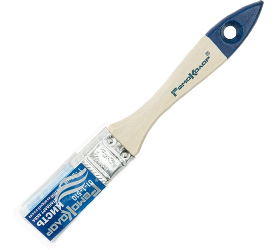 Изображение товара Плоская кисть РемоКолор Стандарт Аква, 1-25 мм, 01-1-510