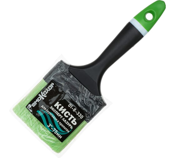 Изображение товара Плоская кисть РемоКолор Олимп Лазурь, 3-75 мм, 01-8-330