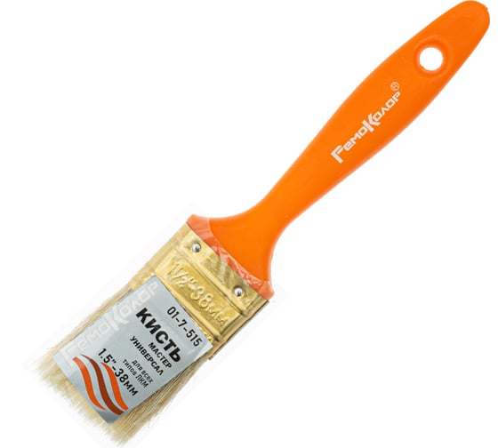 Изображение товара Плоская кисть РемоКолор Гамма Универсал, 1.5-38 мм, 01-7-515