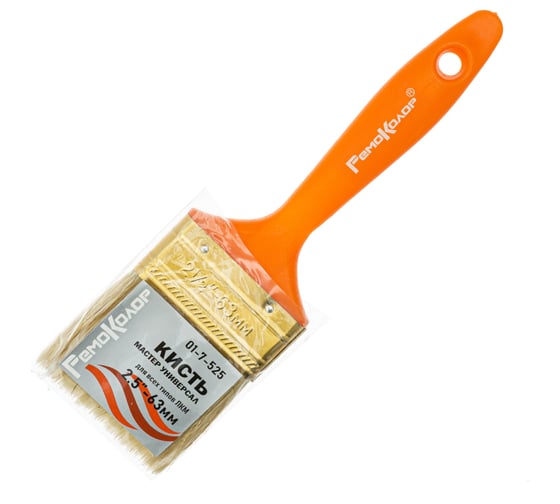 Изображение товара Плоская кисть РемоКолор Гамма Универсал, 2.5-63 мм, 01-7-525