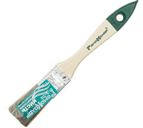 Изображение товара Плоская кисть РемоКолор Стандарт Лазурь, 1-25 мм, 01-3-310