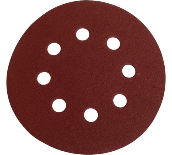 Изображение товара Шлифовальный круг на липучке перфорированный HEADROCK 125 мм, Р320, 100 шт 510-010-125320