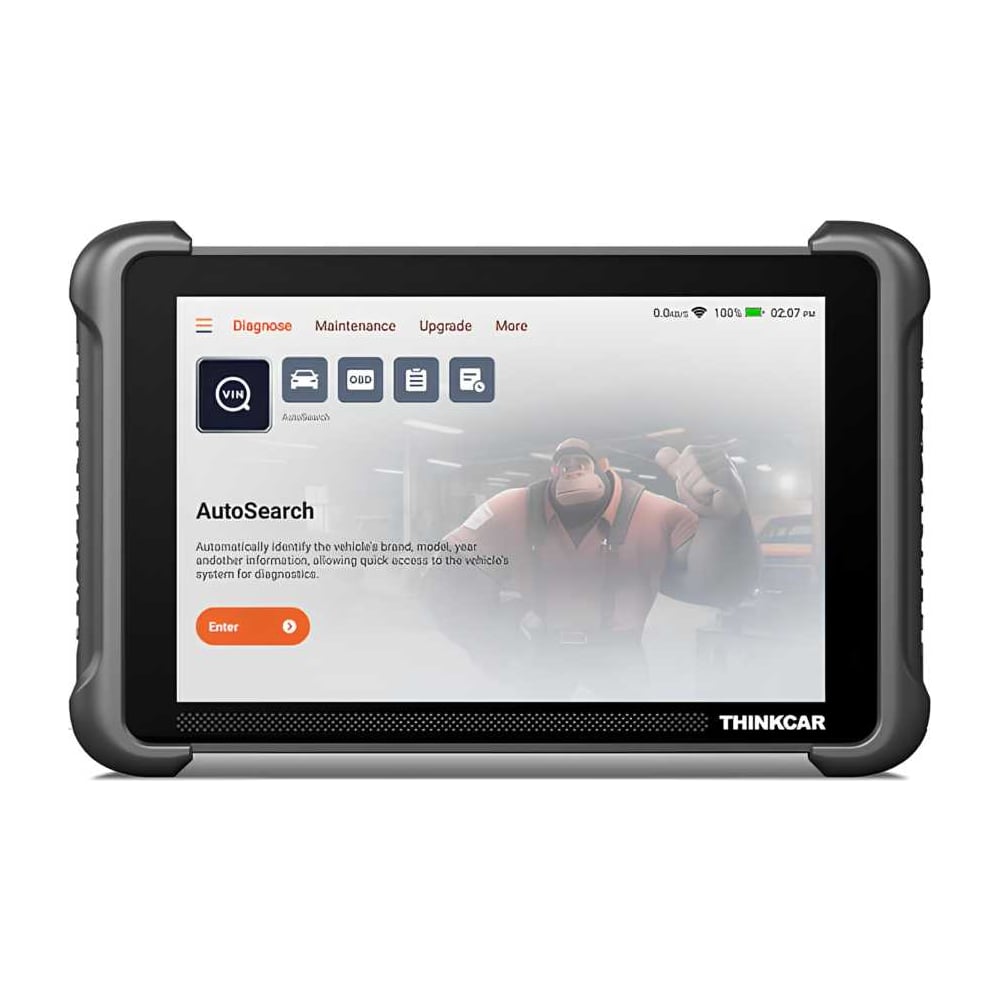 Изображение товара Сканер диагностический ThinkCar ThinkTool Expert 191 DZ10103 для легковых авто Wi-Fi Bluetooth