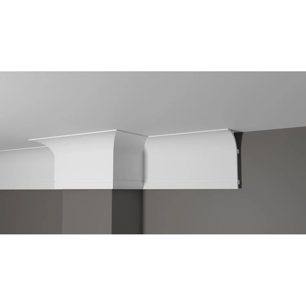 Изображение товара Карниз Decor-Dizayn 140х70х2000мм DD520 для натяжных и покрасочных потолков