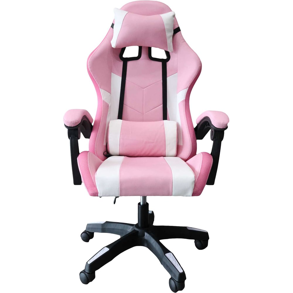 Изображение товара Офисное компьютерное кресло CLASSMARK со спинкой на колесиках розовое