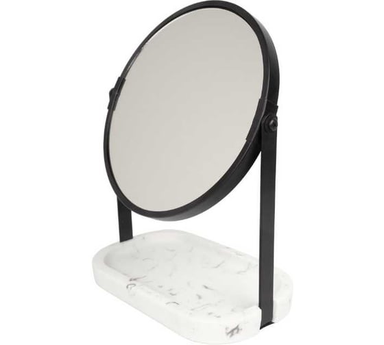 Изображение товара Зеркало настольное Zenfort Бьянка с подставкой, полирезина 107348