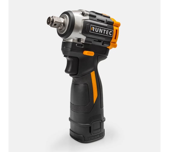 Изображение товара Гайковерт ударный RUNTEC PRO аккумуляторный 1/2, 16В, 2х2Ач, 180Нм RT-IW180