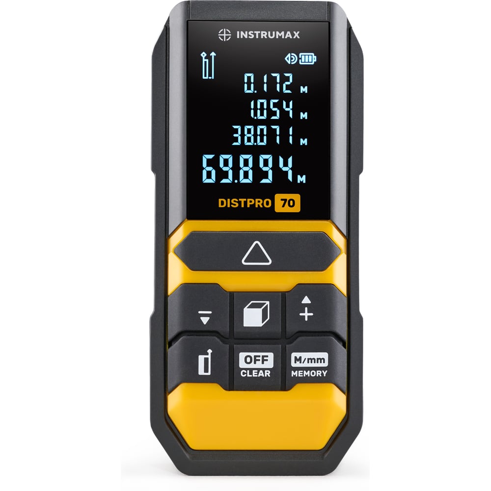 Изображение товара Лазерный дальномер INSTRUMAX DISTPRO 70 IM0166 профессиональный дальномер для измерений до 70 м