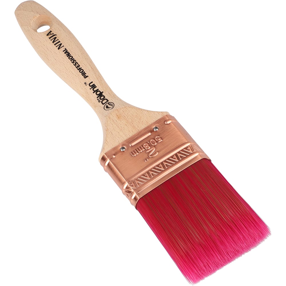 Изображение товара Кисть Blue Dolphin NINJA 330 плоская 50 мм для ЛКМ