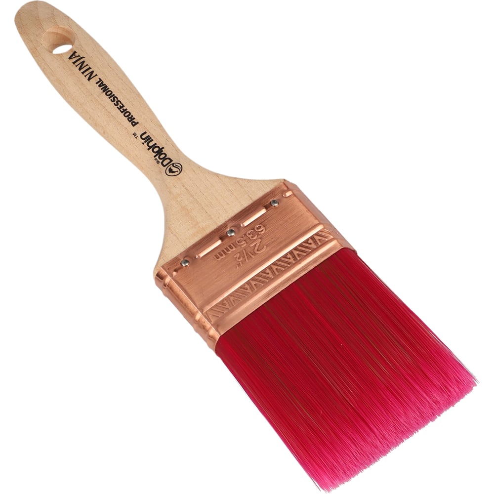 Изображение товара Плоская кисть Blue Dolphin NINJA 330 63 мм профессиональная для ЛКМ