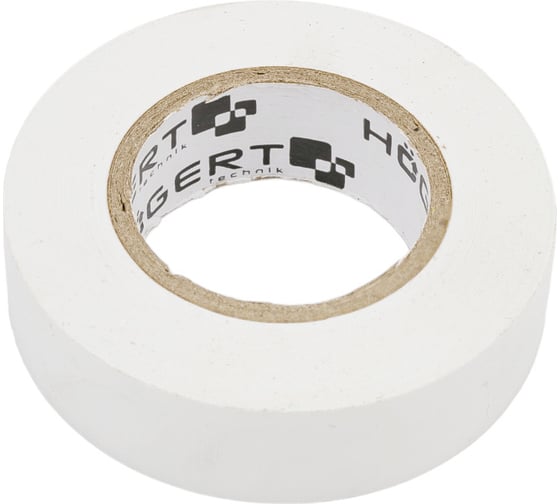 Изображение товара Изоляционная лента Hogert Technik 0,13x19 мм, 20 м, белая HT1P285