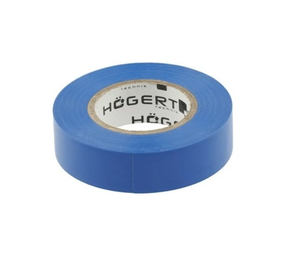 Изображение товара Изоляционная лента Hogert Technik 0,13x19 мм, 20 м, синия HT1P283