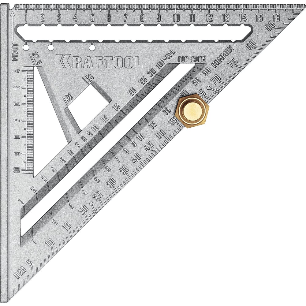 Изображение товара Высокоточный кровельный угольник 5в1 KRAFTOOL 170 мм