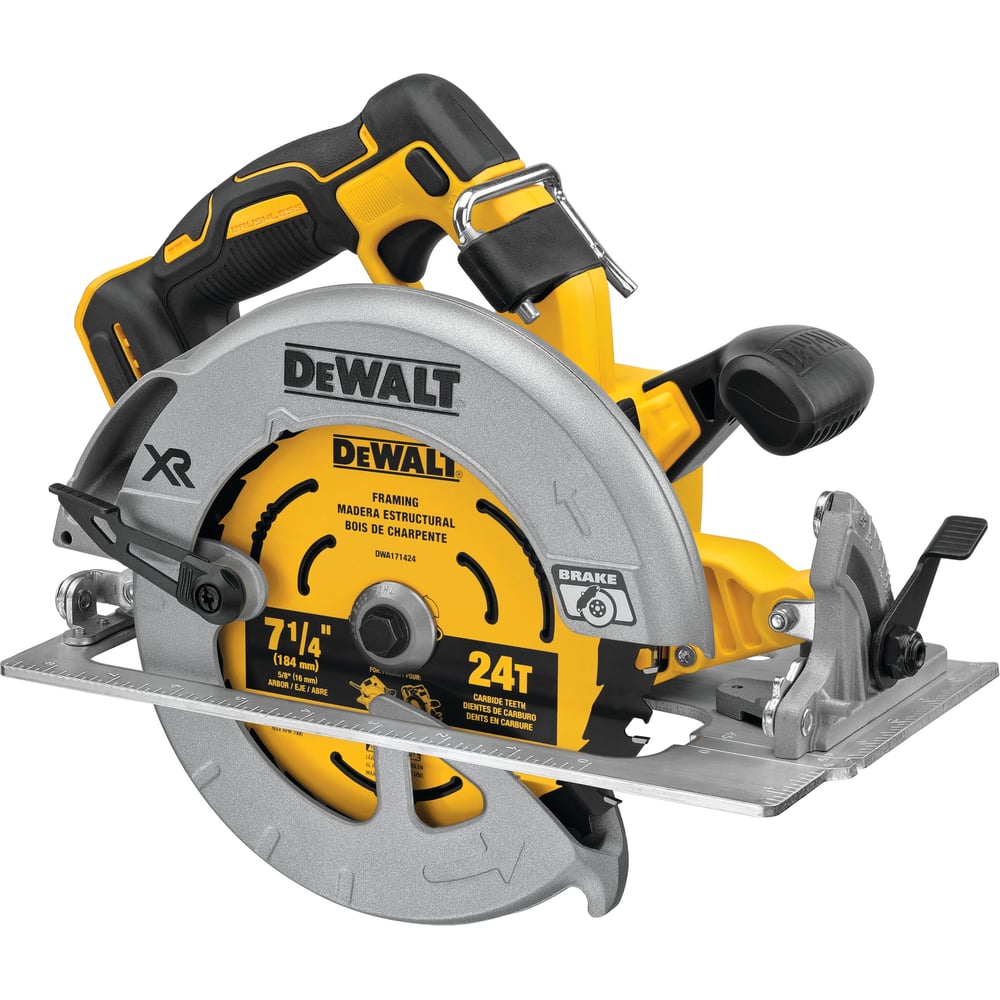 Изображение товара Аккумуляторная дисковая пила DEWALT DCS574B 20/60В 184мм профессиональный инструмент