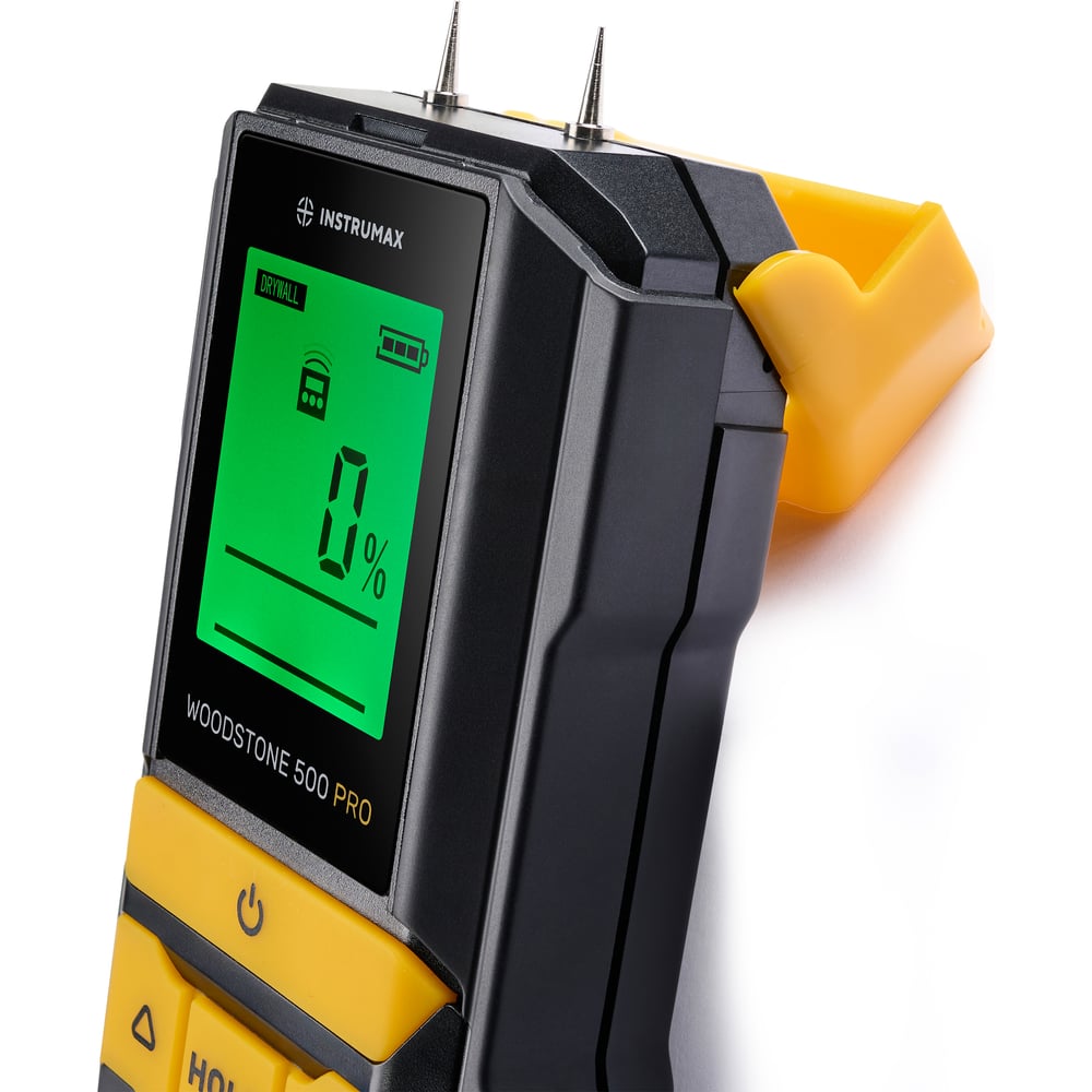 Профессиональный влагомер древесины и стройматериалов INSTRUMAX WOODSTONE 500 PRO IM0188
