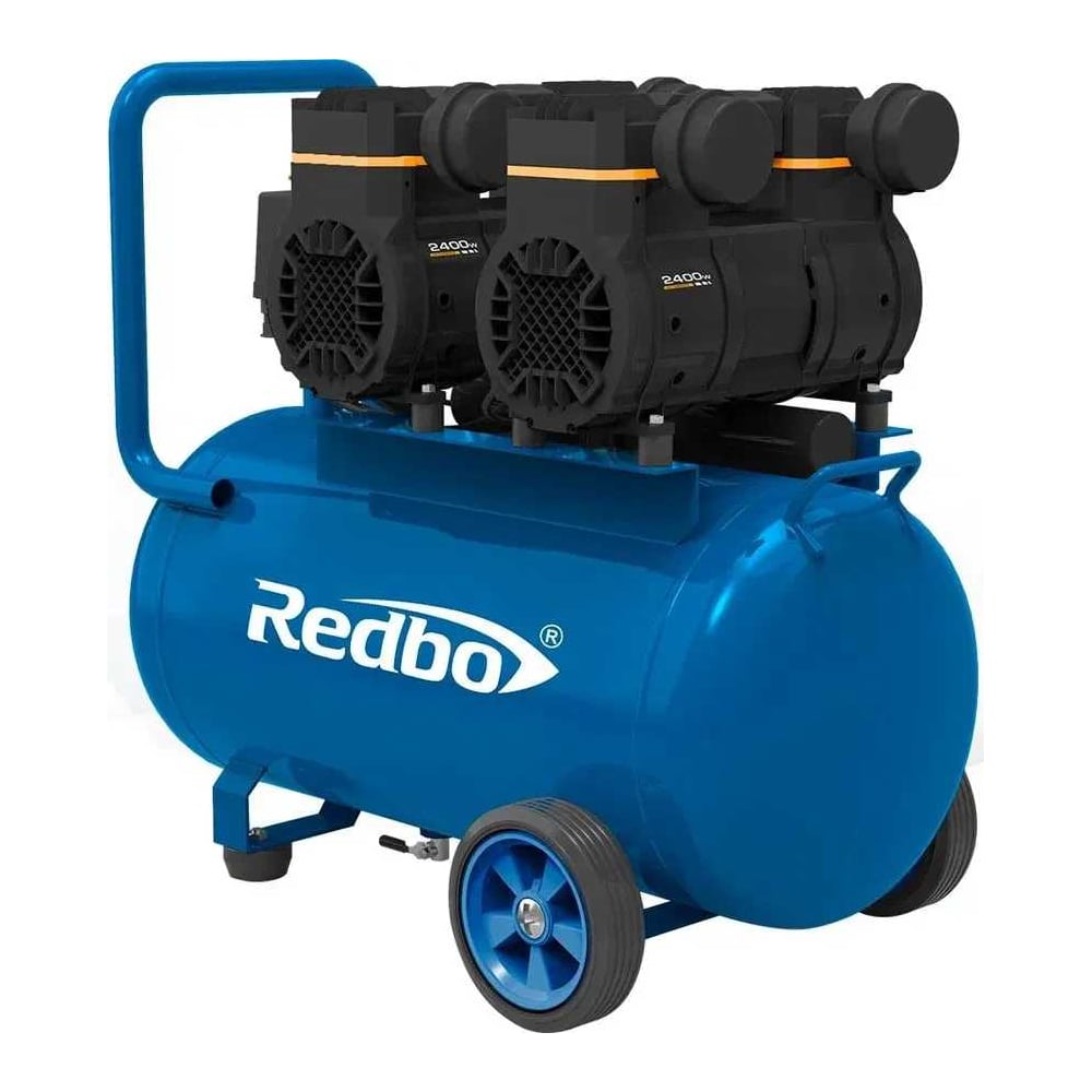 Изображение товара Компрессор безмасляный Redbo ACN-50/2400-2 210л/мин 50л 4 цилиндра