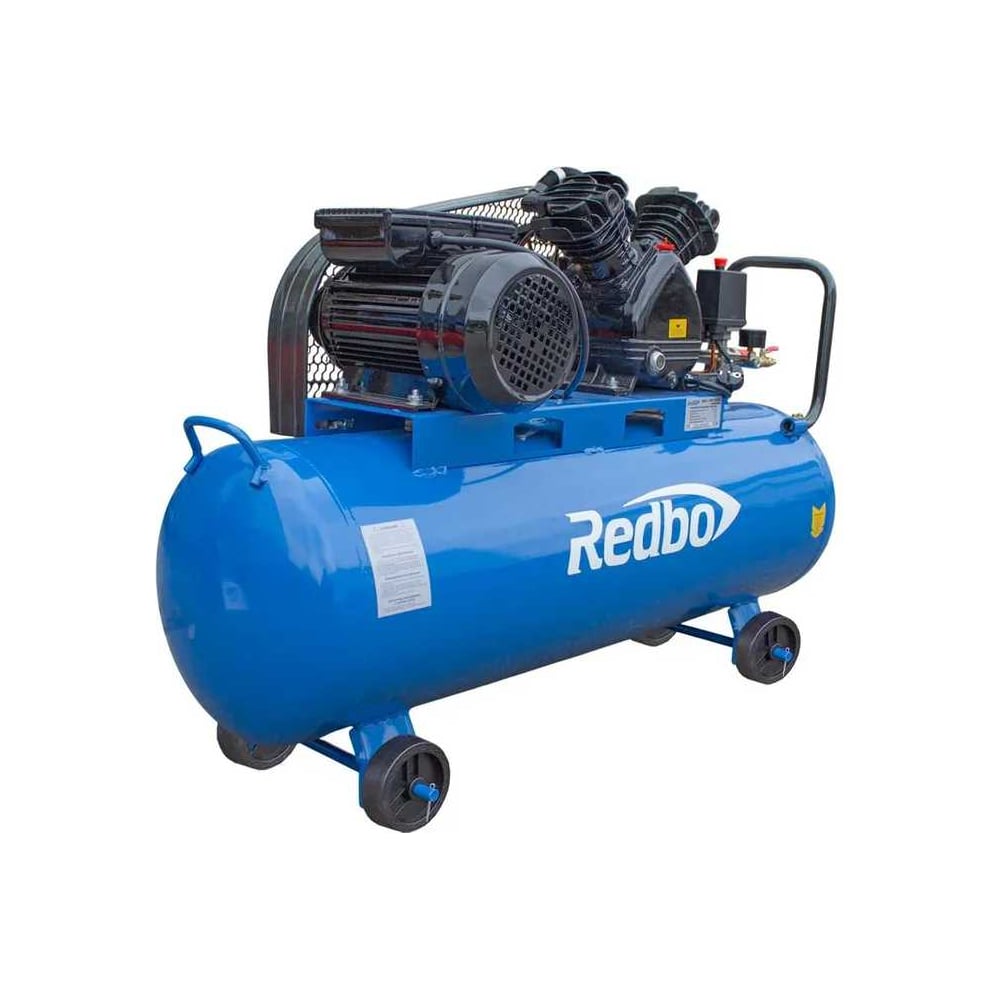 Изображение товара Масляный компрессор ременной Redbo ACO-100/2400B 2.4 кВт 380 л/мин 100л