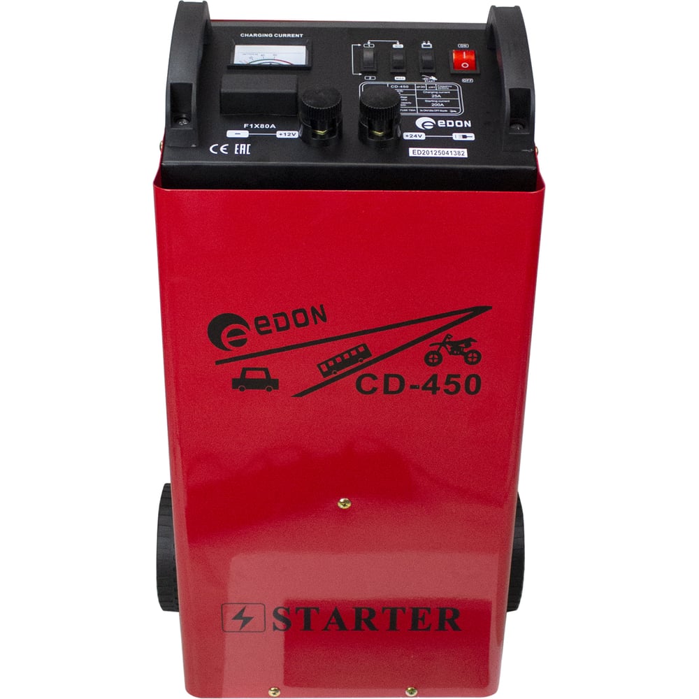 Изображение товара Пускозарядное устройство EDON CD-450 для автомобилей и мотоциклов