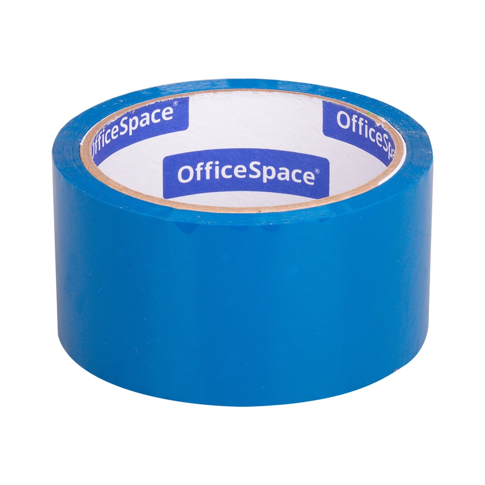 Упаковочная клейкая лента OfficeSpace лента атласная день защитника отечества 15 мм × 23 ± 1 м синий