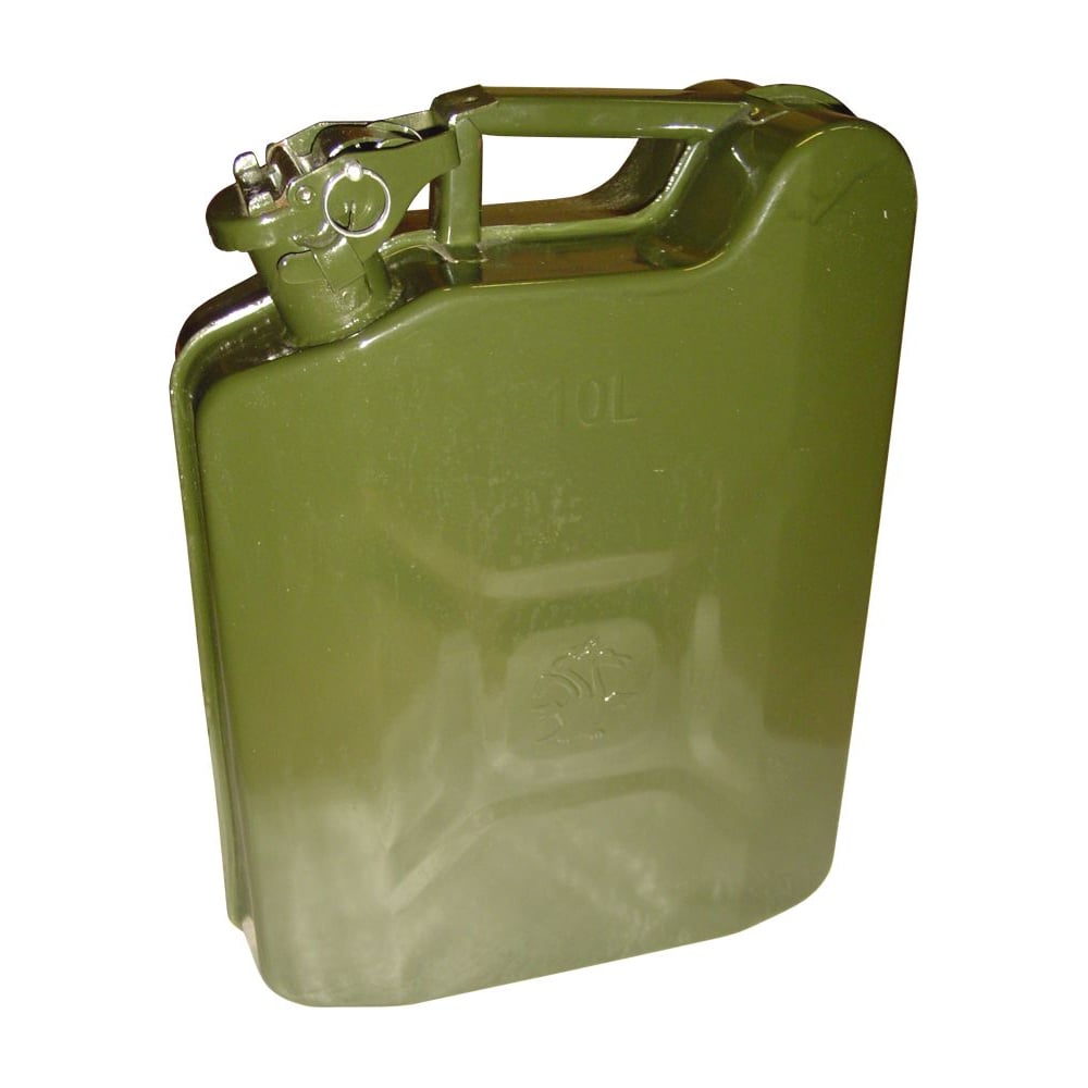 Изображение товара Канистра ГОРЫНЫЧ 10л стальная с фиксирующей крышкой для топлива и масла