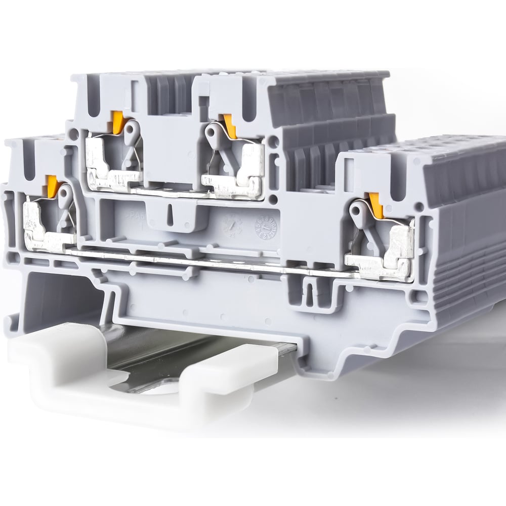 Изображение товара Клемма RYK 2.5 мм2 V0 для электромонтажа многоразовая