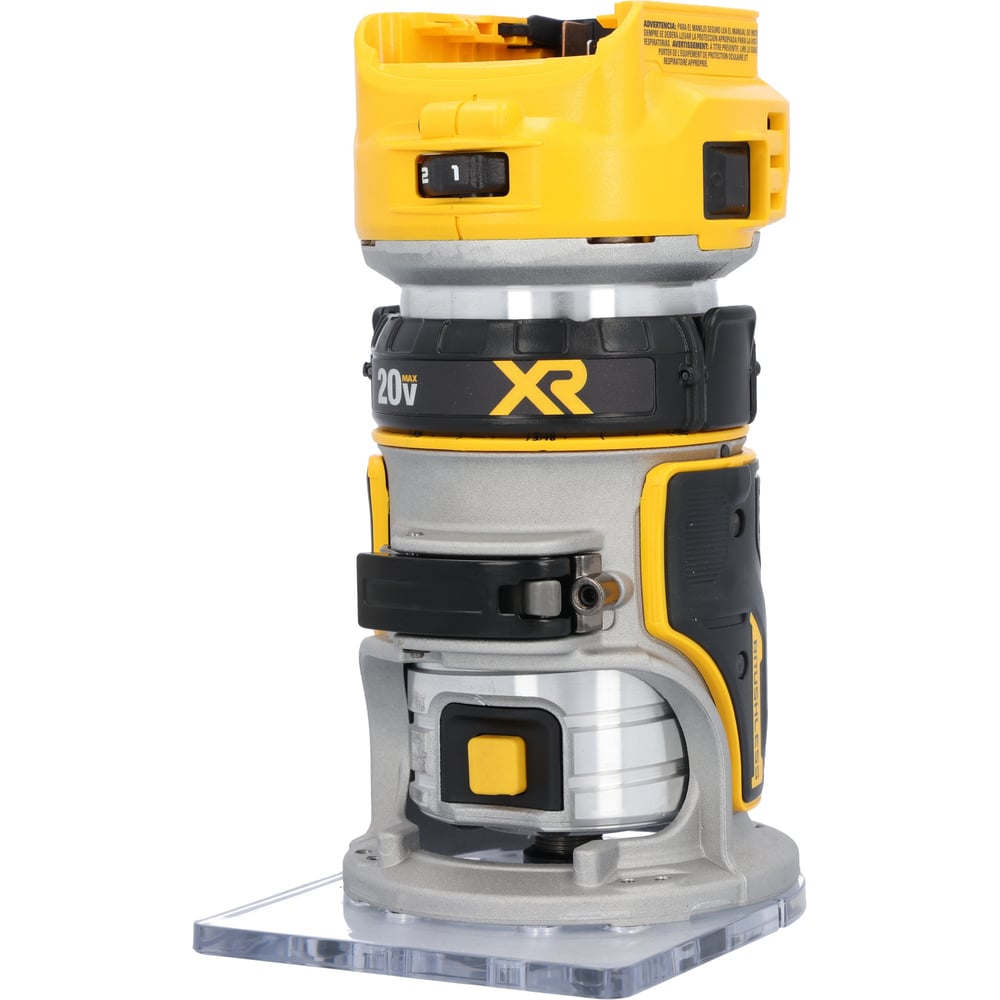 Изображение товара Аккумуляторный кромочный фрезер DEWALT DCW600B, 20В, 25500об/мин, 55мм, без аккумулятора и зарядного устройства DCW600B-XJ