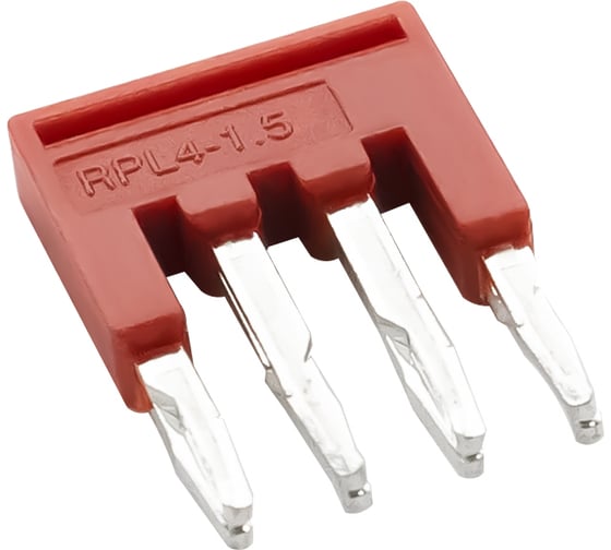 Изображение товара Клеммная перемычка KLR /RPL 4-1.5 4P/1.5mm2 (НУ=100шт) 1536014