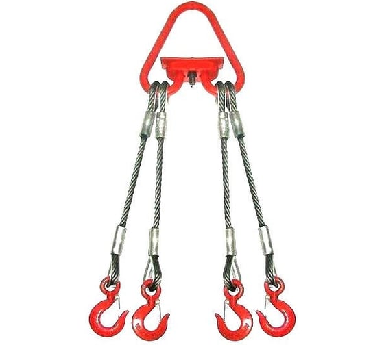 Изображение товара Строп канатный ПромСтроп 4СК 8,0/10000, опресовка 4687207088145