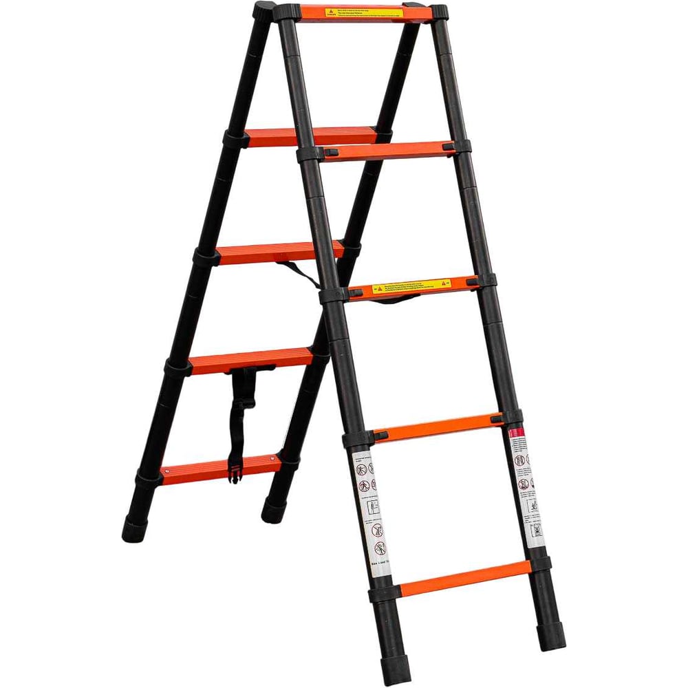 Изображение товара Телескопическая стремянка ISMA, 1.4м, 10 ступеней